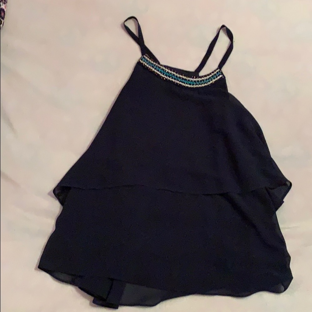 Navy Tank-top